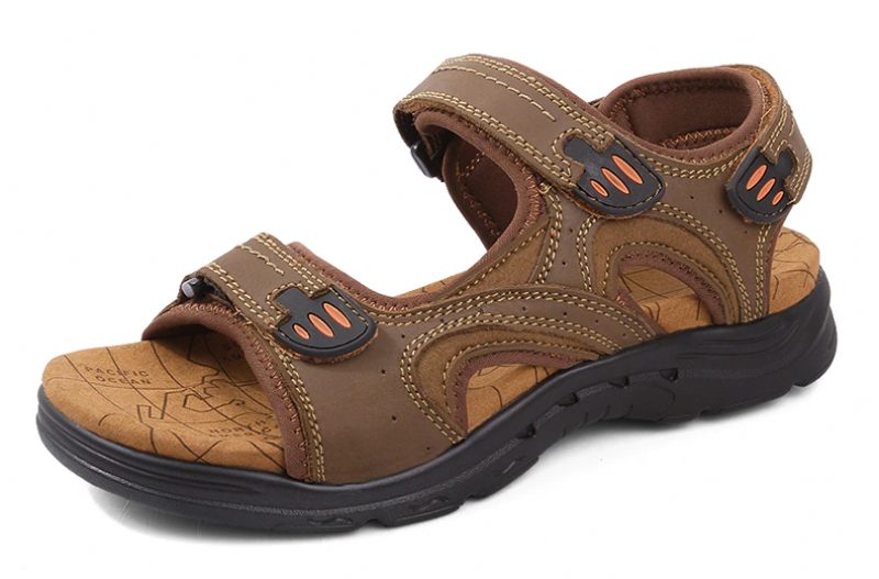 Lanio Mode Sandal För Män - Khaki