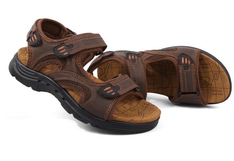 Lanio Mode Sandal För Män - Khaki