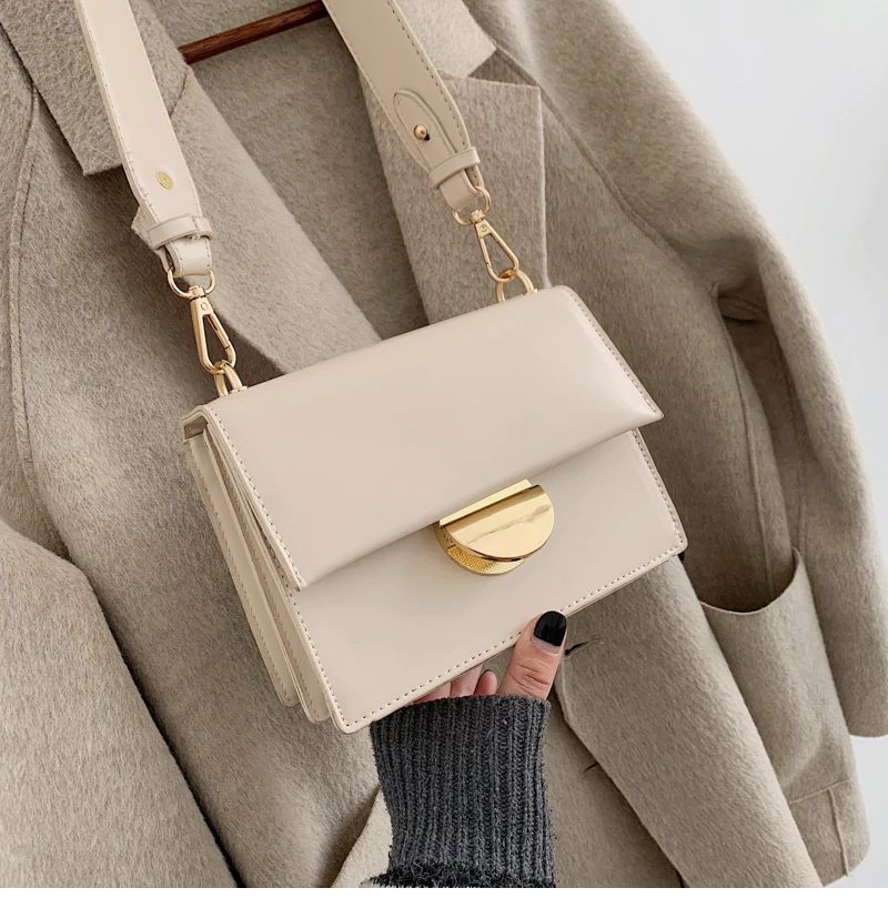 Laredo Liten Fyrkantig Handväska För Kvinnor - Beige