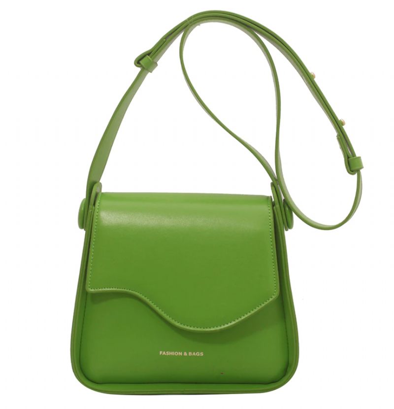 Latty Small Crossbody-handväska I Läder För Kvinnor - Grön