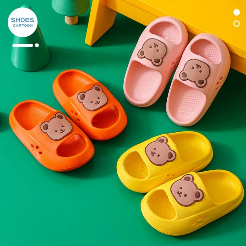 Lau Unisex Flip Flop-skor För Barn - Vit