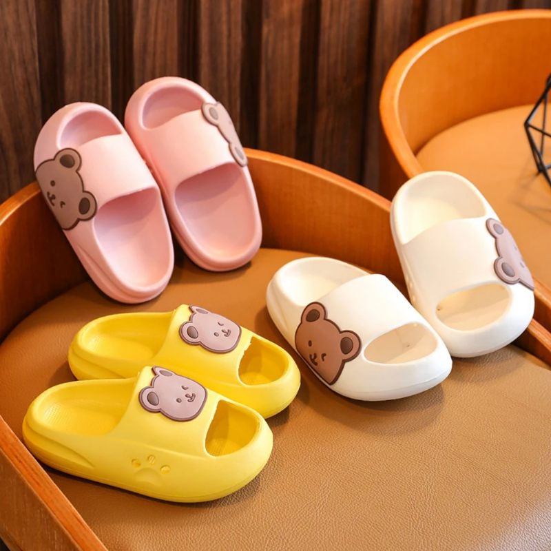 Lau Unisex Flip Flop-skor För Barn - Vit