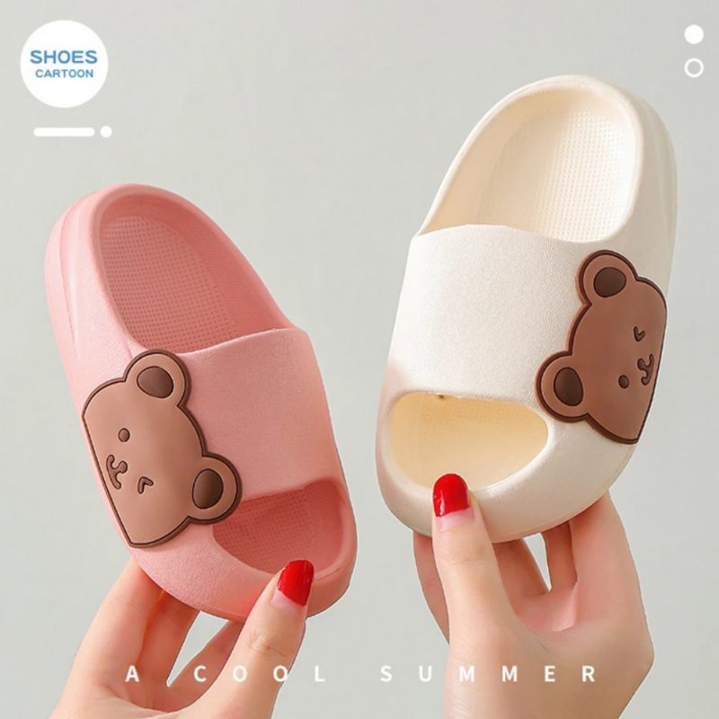 Lau Unisex Flip Flop-skor För Barn - Vit