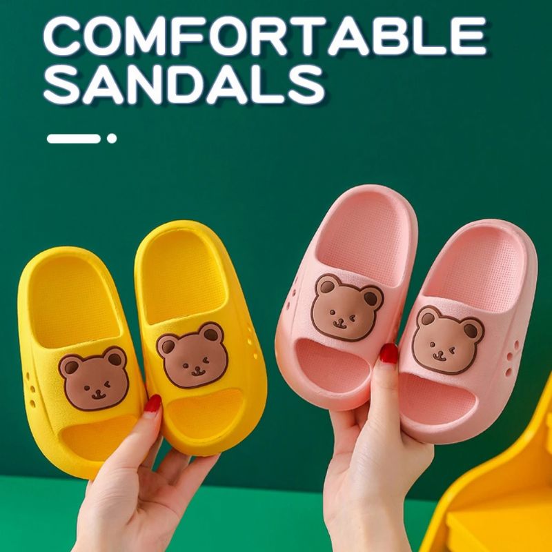 Lau Unisex Flip Flop-skor För Barn - Vit
