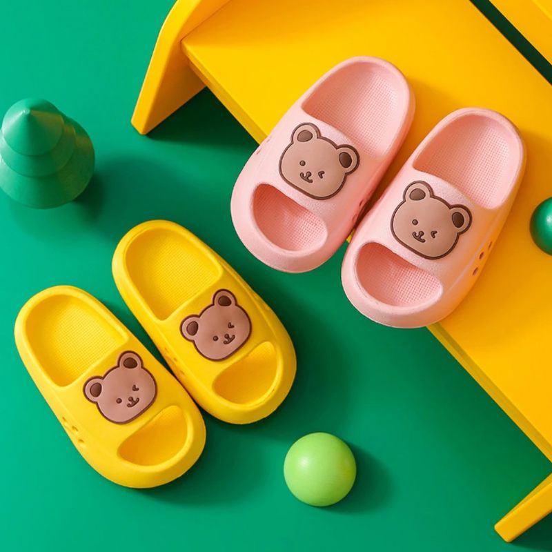 Lau Unisex Flip Flop-skor För Barn - Vit