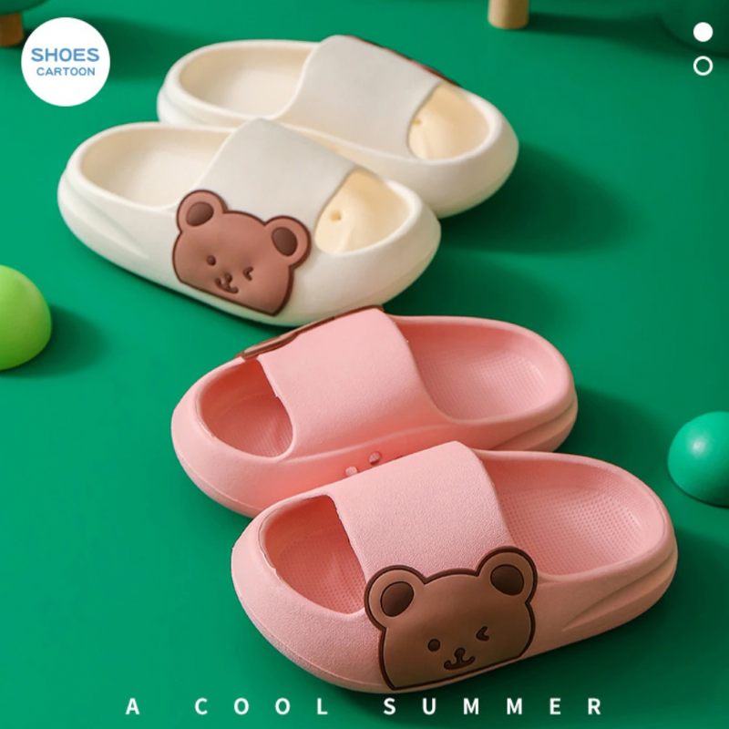 Lau Unisex Flip Flop-skor För Barn - Vit