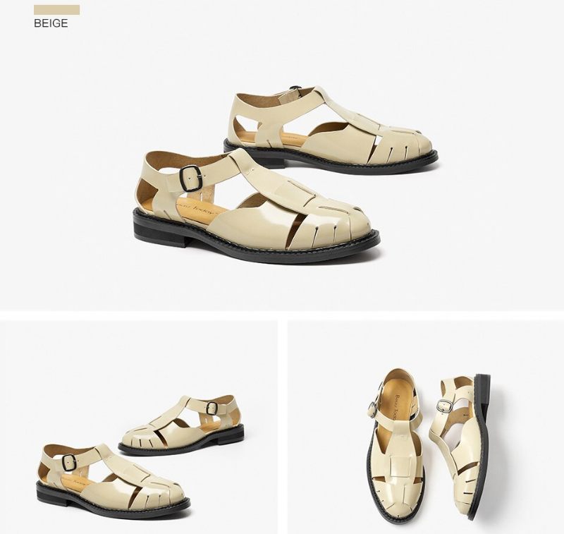 Lauren Damsandal - Beige