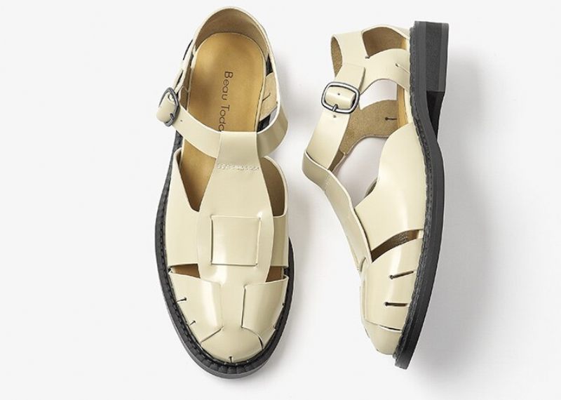 Lauren Damsandal - Beige