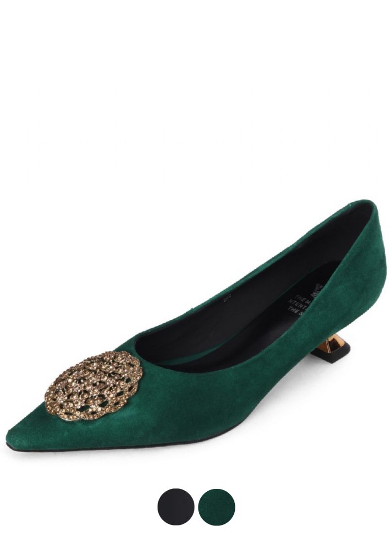 Lauren Klänning Pumps För Spetsad Tå För Kvinnor