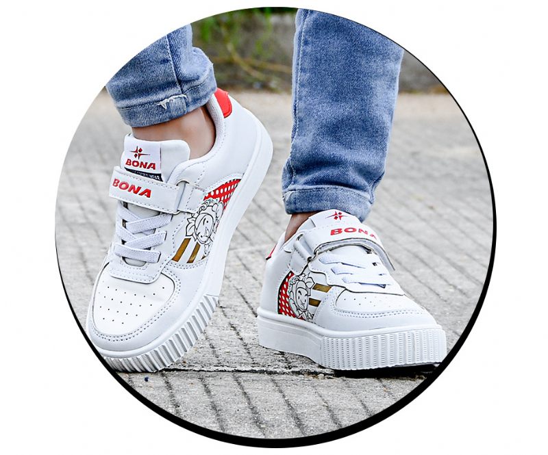 Laurencio Pojkar Casual Sneaker - Beige