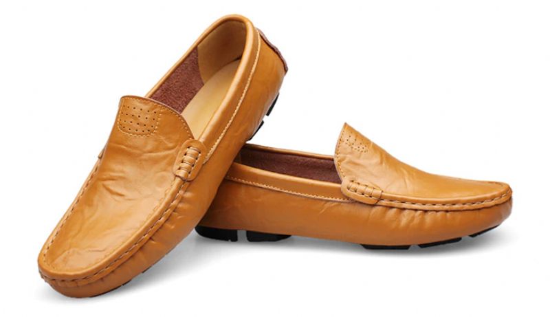 Laurent Loaferskor För Män - Gul