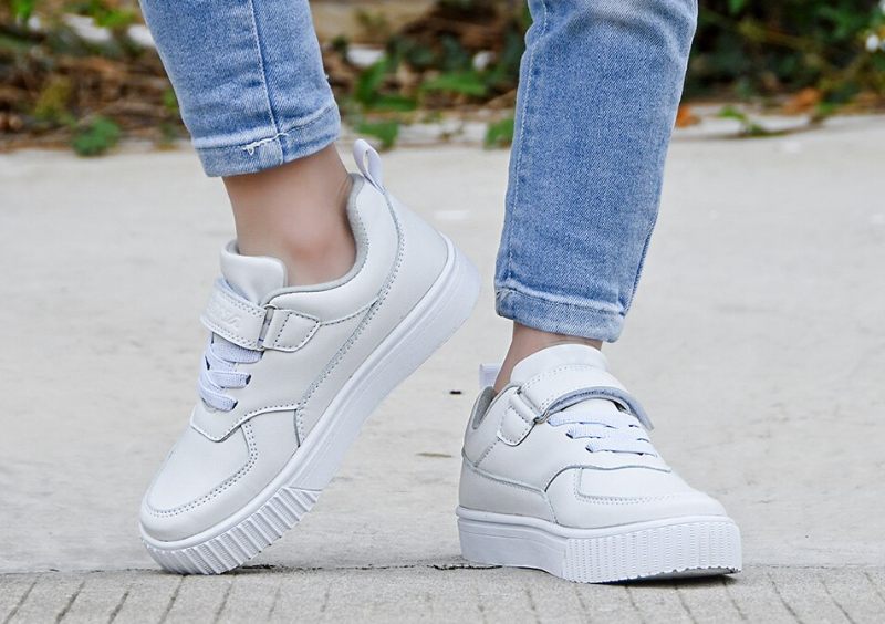 Lawrence Unisex Casual Sneaker För Barn - Vit