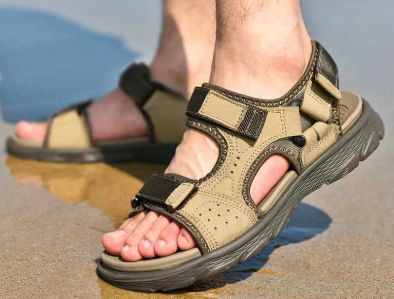 Lazaro Casual Sandal För Män - Khaki