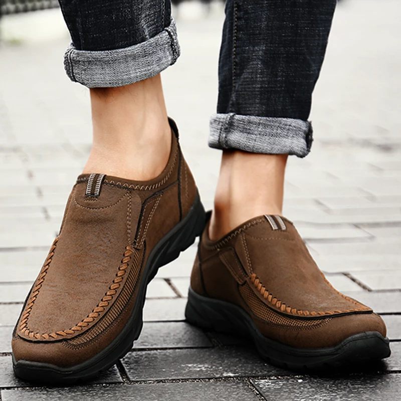 Lazaro Loaferskor För Män - Brun