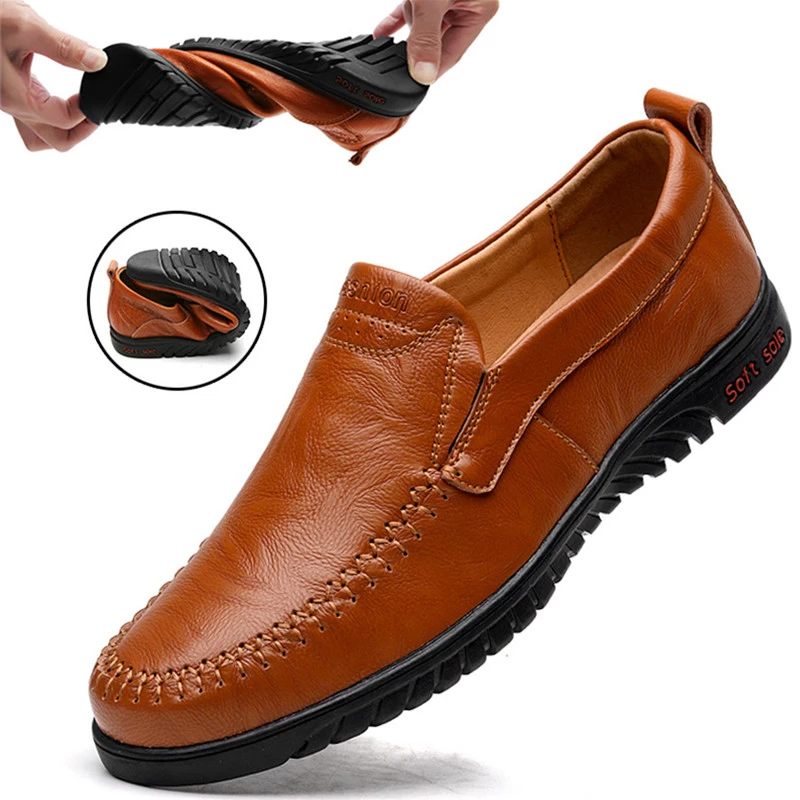 Lazaro Loaferskor För Män - Brun