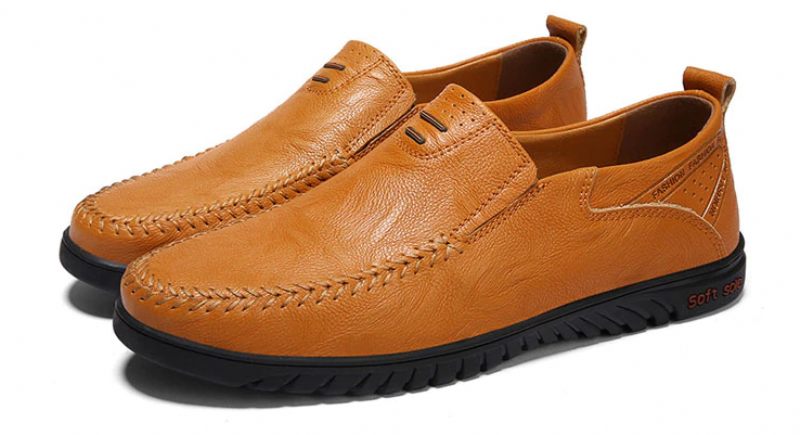 Lazaro Loaferskor För Män - Brun