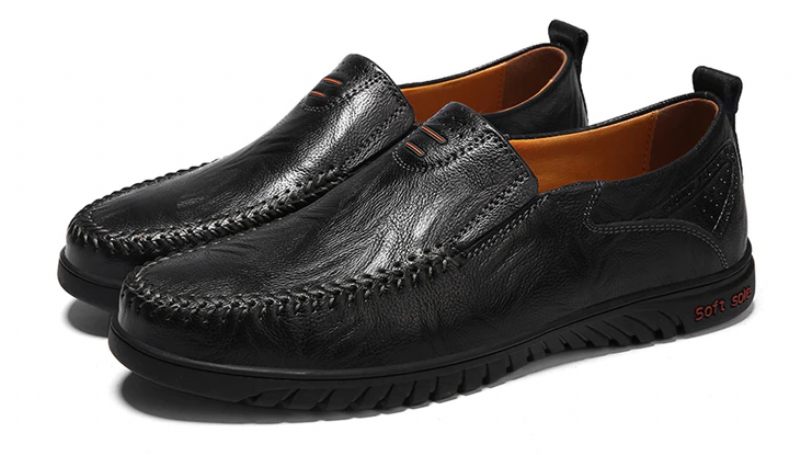Lazaro Loaferskor För Män - Brun
