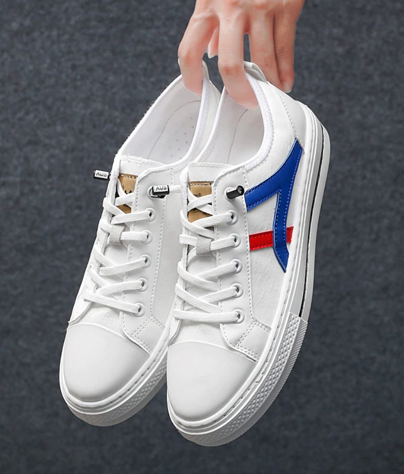 Lean Casual Sneakers För Män - Svart