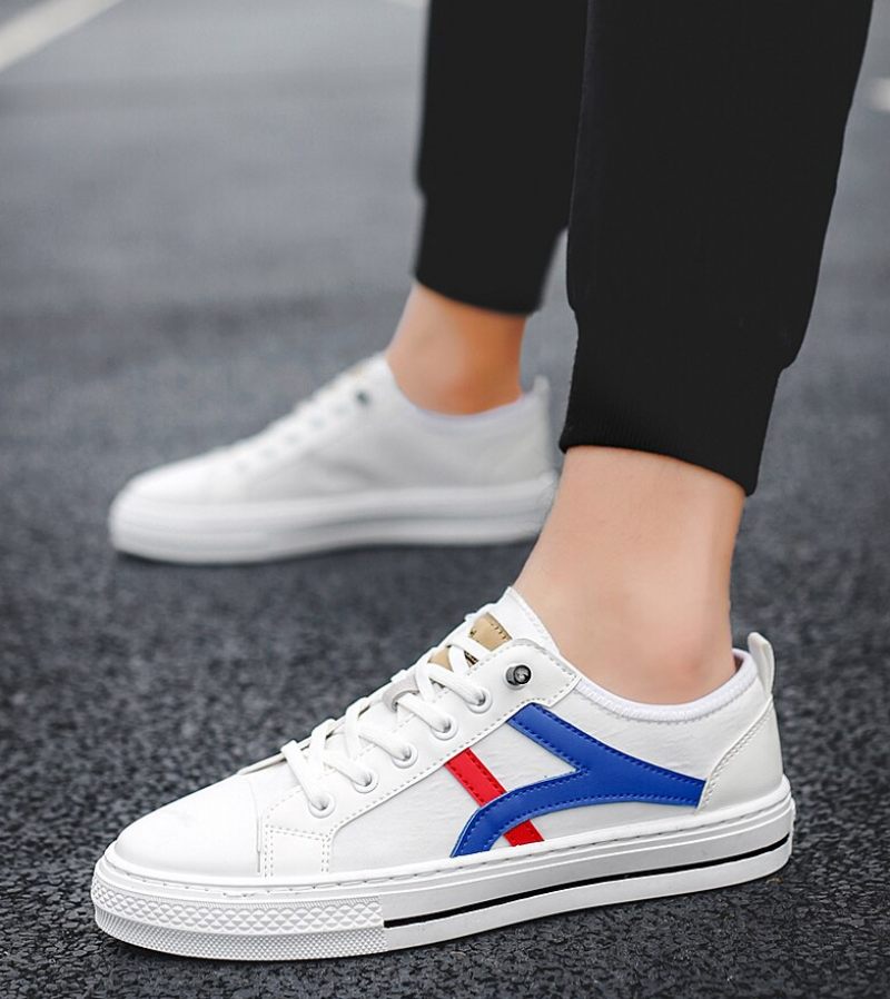 Lean Casual Sneakers För Män - Svart
