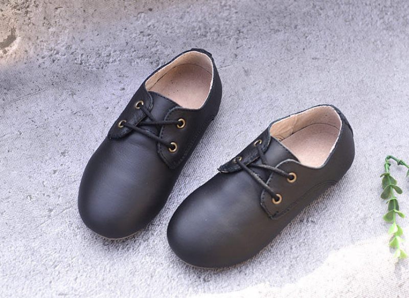 Leander Pojkar Oxfords Casual Skor - Brun