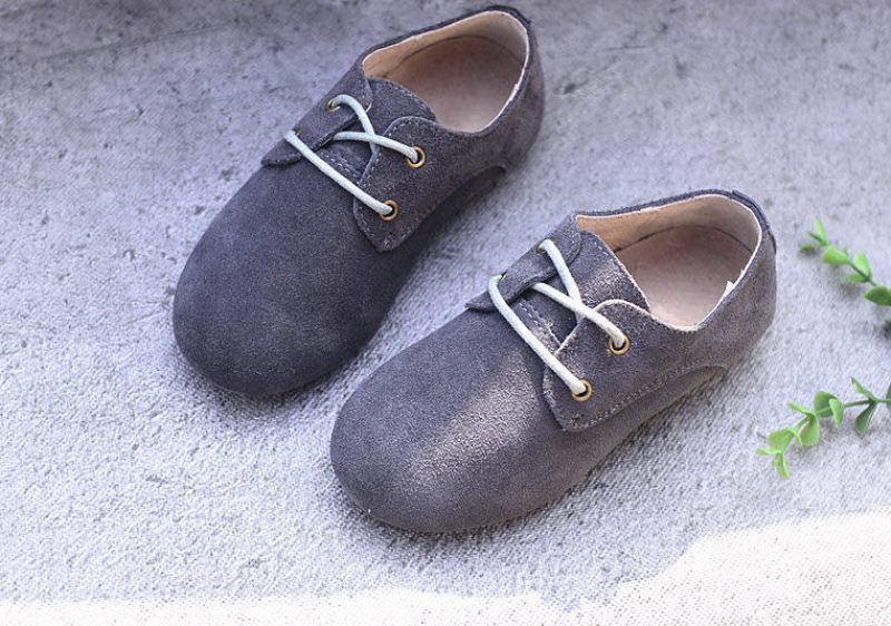 Leander Pojkar Oxfords Casual Skor - Brun