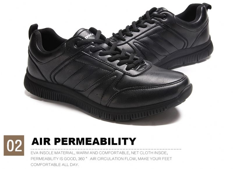 Lecer Modesneakers För Män - Kaffe