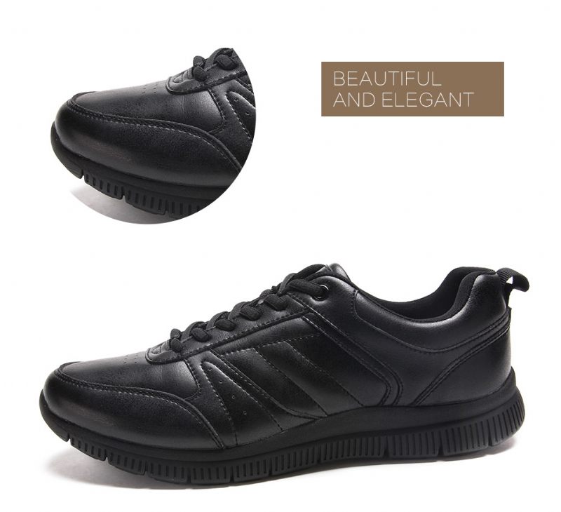 Lecer Modesneakers För Män - Kaffe