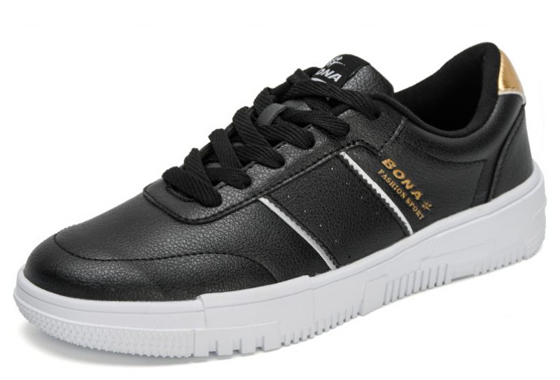 Lecester Casual Sneaker För Män - Svart