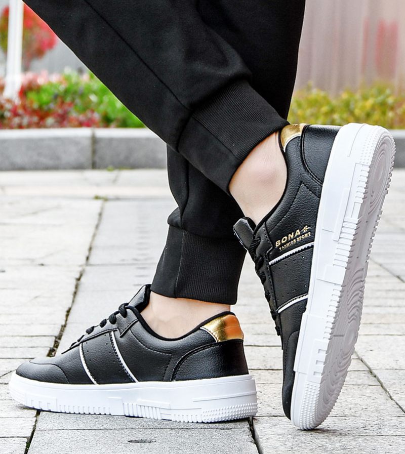 Lecester Casual Sneaker För Män - Svart