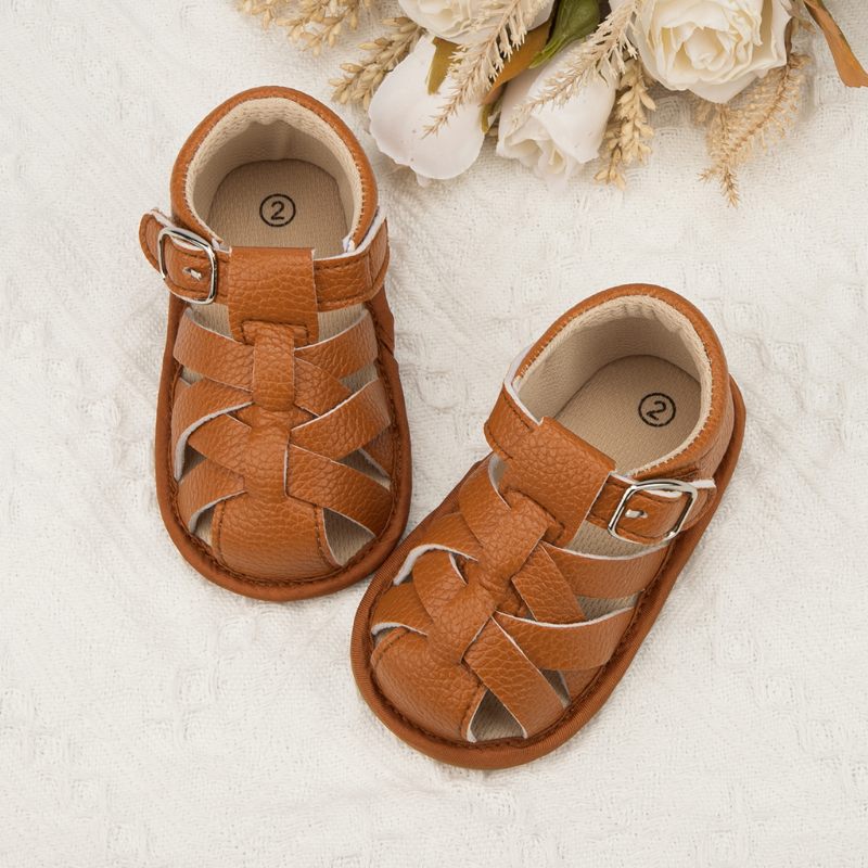 Lee Unisex Strandsandaler För Barn - Kaffe