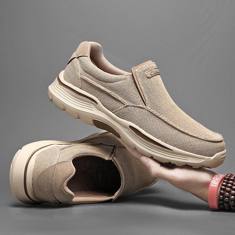 Lemar Loafers För Män Casual Skor - Khaki