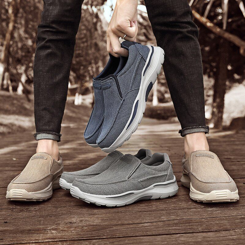 Lemar Loafers För Män Casual Skor - Khaki