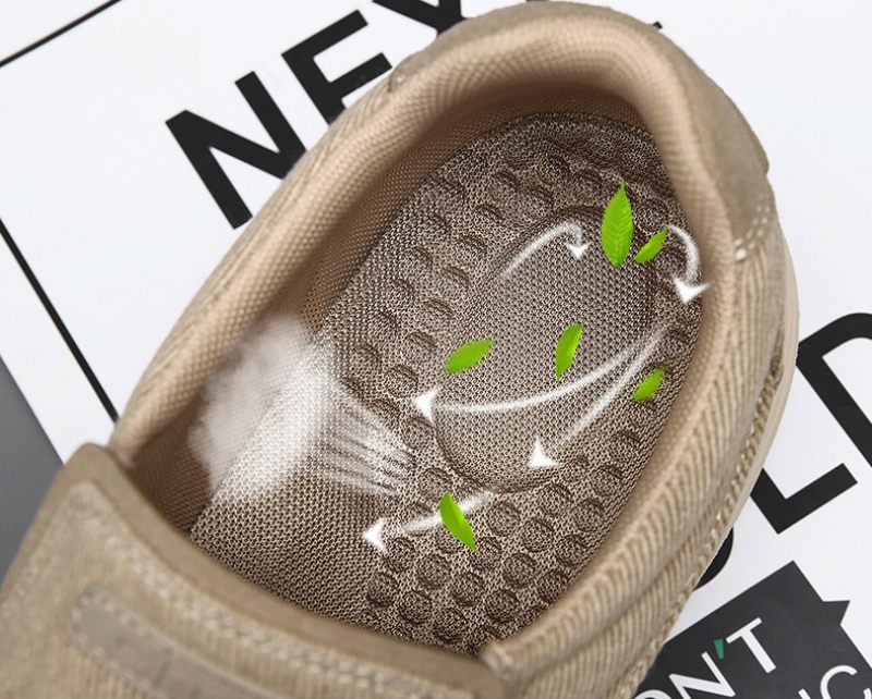 Lemar Loafers För Män Casual Skor - Khaki