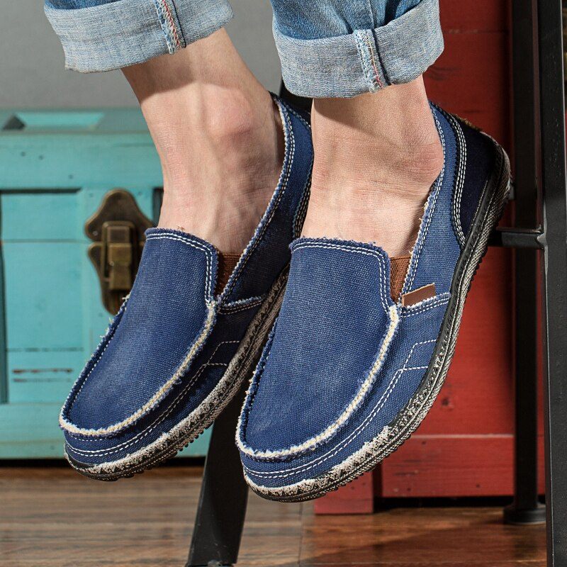 Lenglet Herr Loafer Casual Skor - Blå