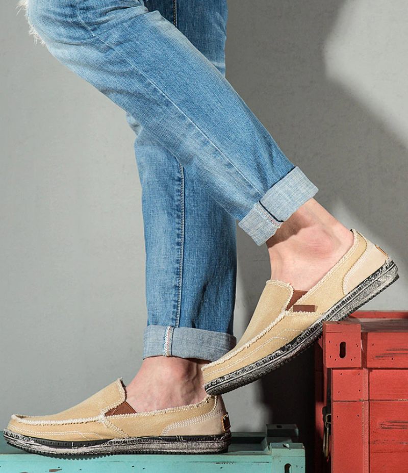 Lenglet Herr Loafer Casual Skor - Blå