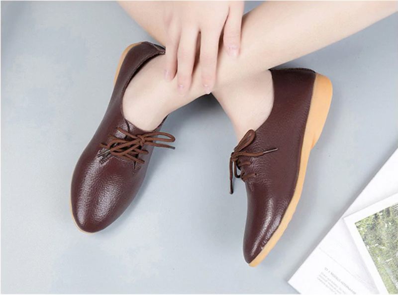 Lenin Dam Loafer Skor - Orange
