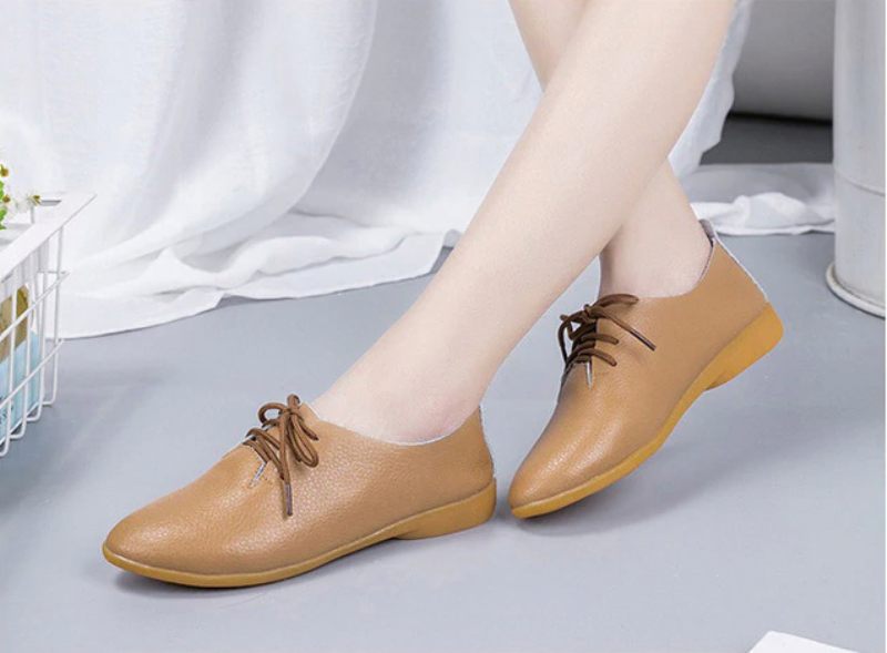 Lenin Dam Loafer Skor - Orange