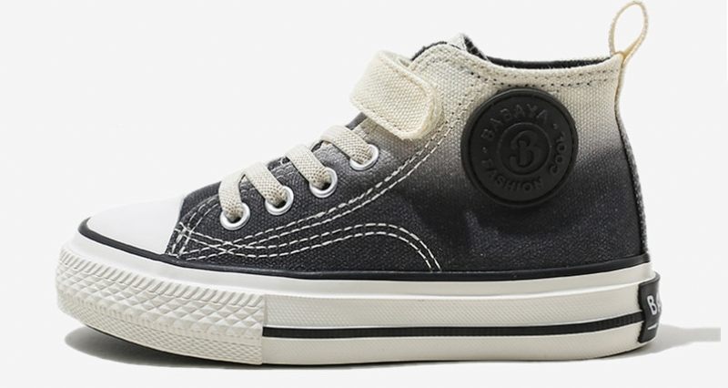 Lenn Unisex High Top Sneaker För Barn - Svart