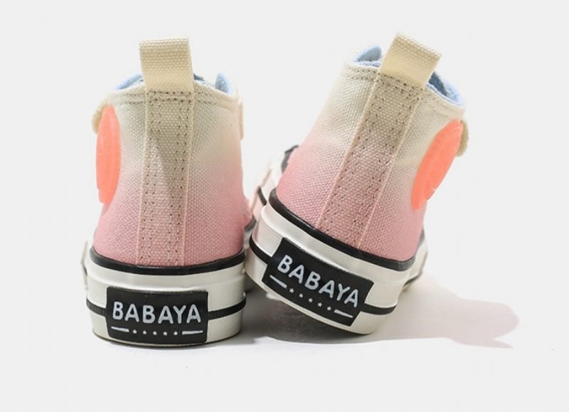 Lenn Unisex High Top Sneaker För Barn - Svart