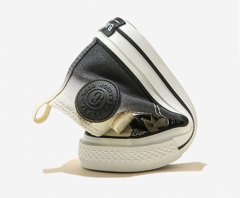 Lenn Unisex High Top Sneaker För Barn - Svart