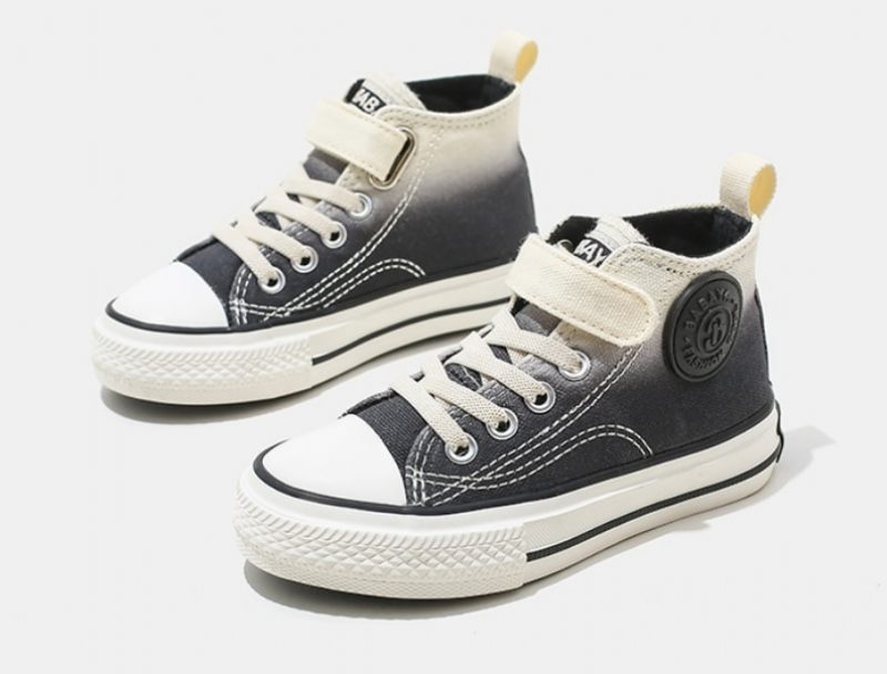 Lenn Unisex High Top Sneaker För Barn - Svart