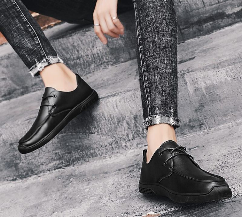 Lenny Loafers För Män Fritidsskor - Svart