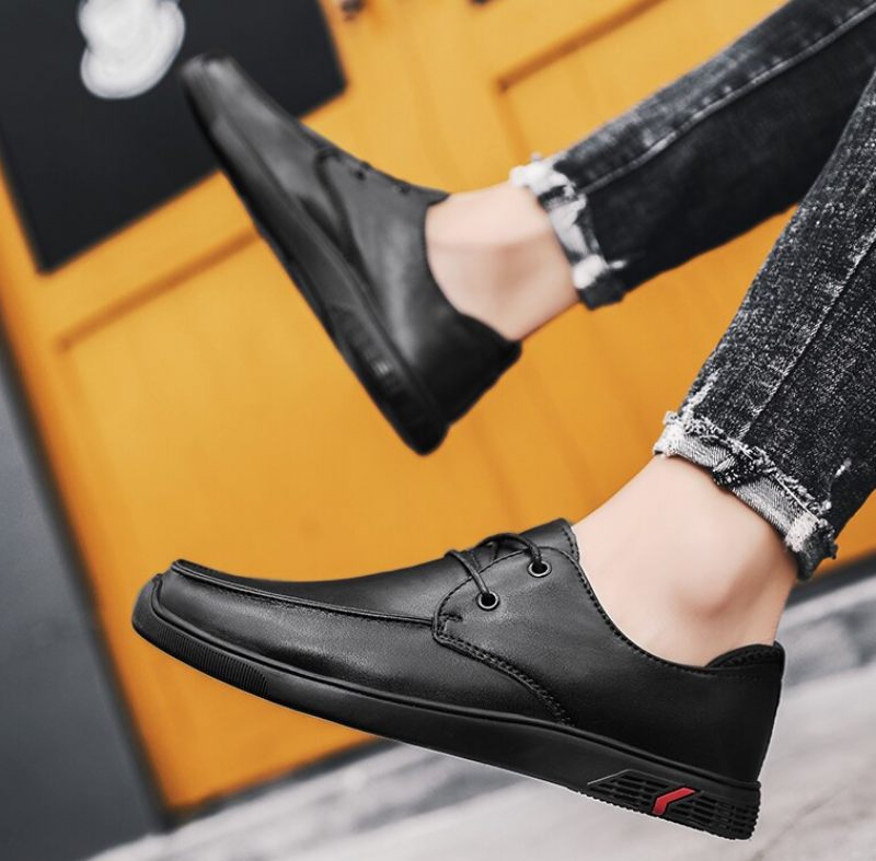 Lenny Loafers För Män Fritidsskor - Svart