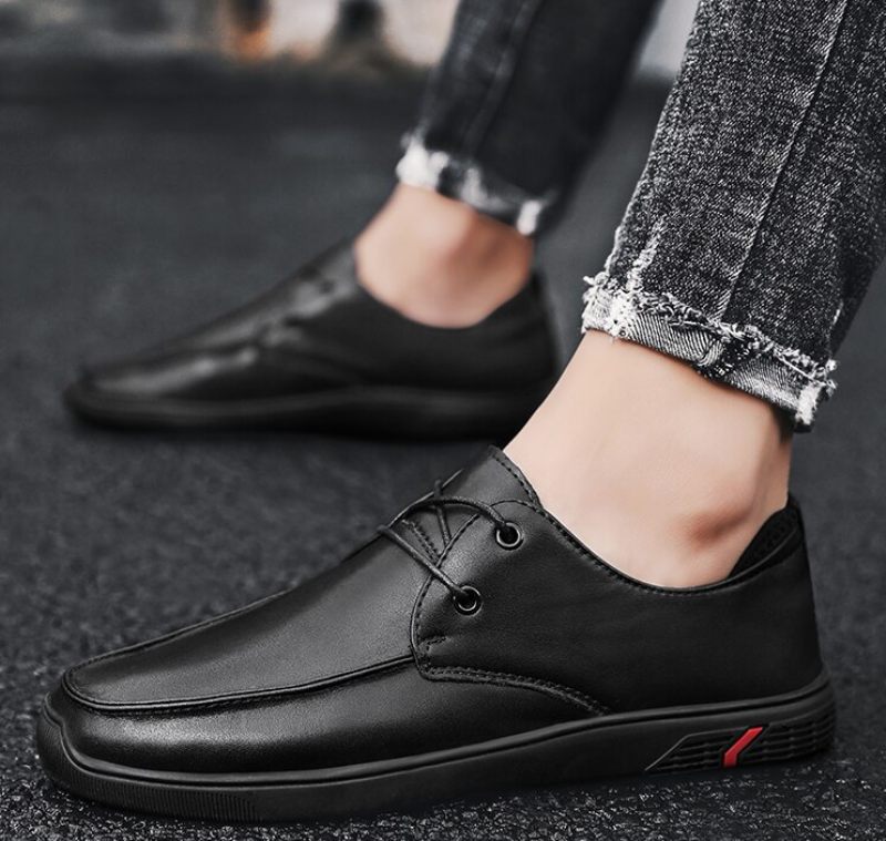 Lenny Loafers För Män Fritidsskor - Svart