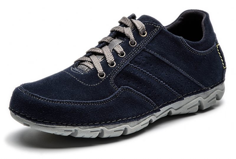 Leobardo Klassiska Sneakers För Män - Grå