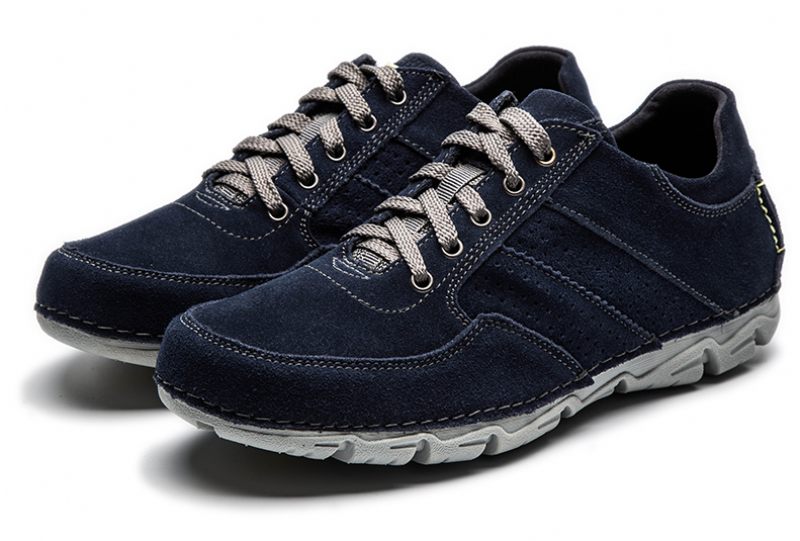Leobardo Klassiska Sneakers För Män - Grå
