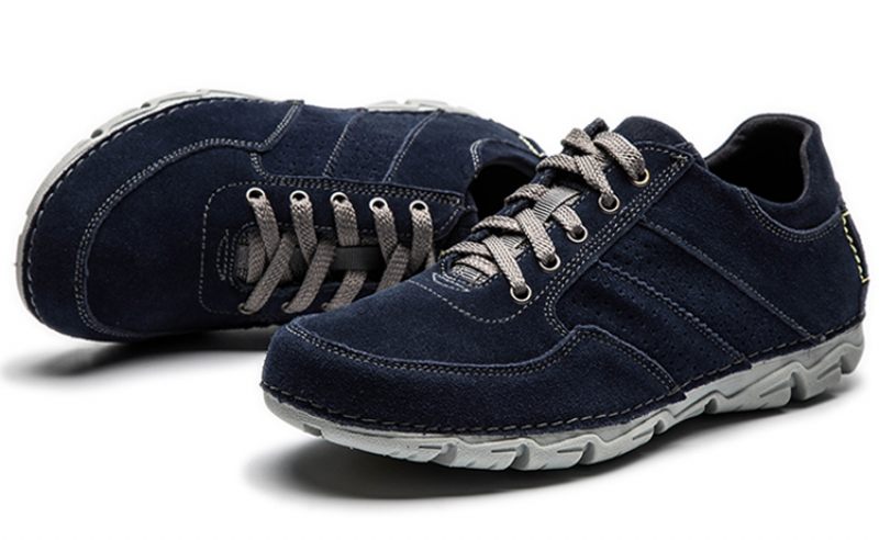Leobardo Klassiska Sneakers För Män - Grå