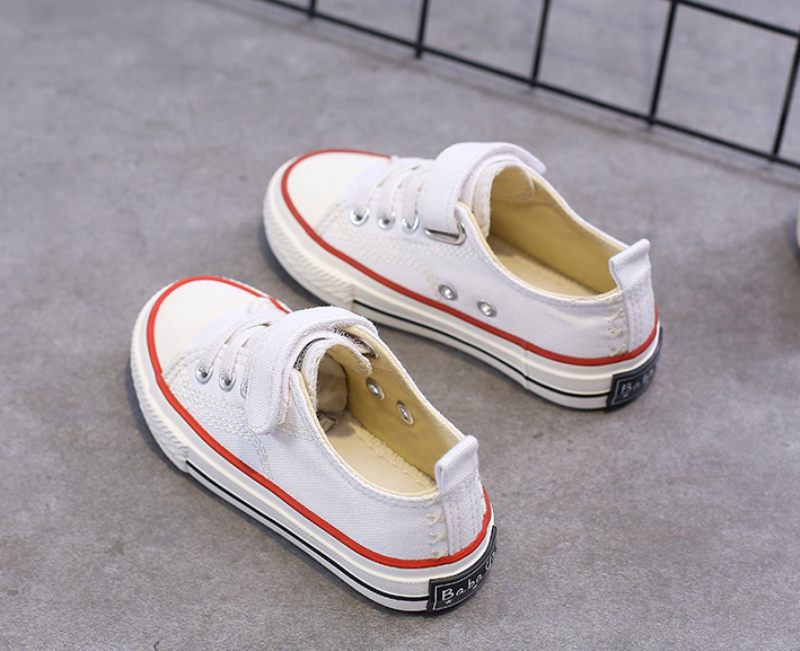 Leon Pojkar Casual Sneaker - Vit