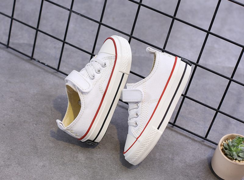 Leon Pojkar Casual Sneaker - Vit