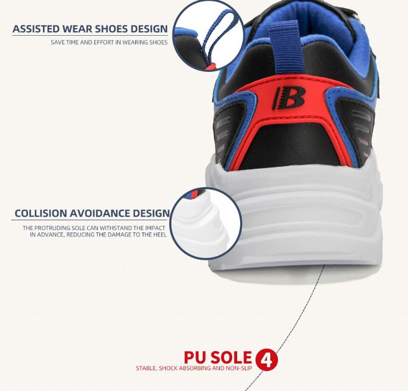 Leon Pojkar Mode Sneaker - Blå